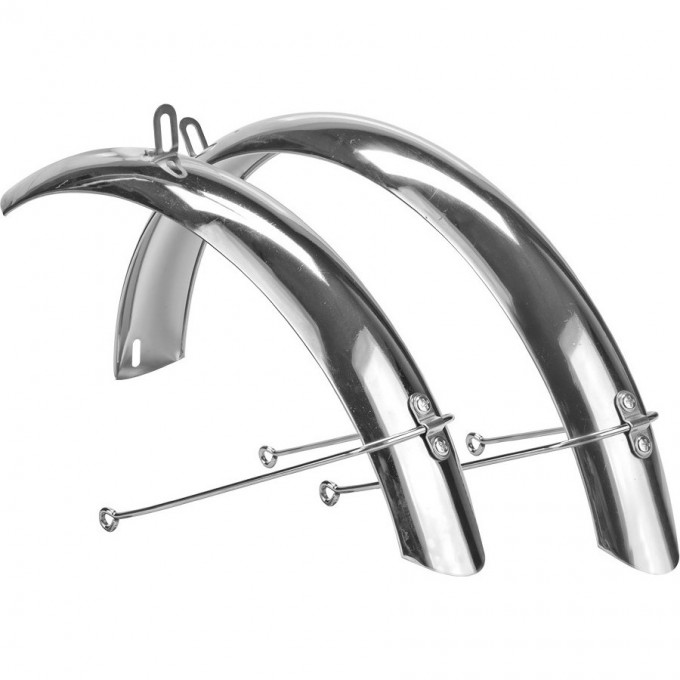 Крылья STELS 16" Fortune полноразмерные, хромированные 610119