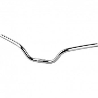 Руль ZXD-007-S шириной 620 мм для дорожных велосипедов, стальной хромированный