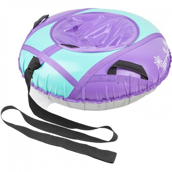 Санки надувные STELS D110см, фиолетово-бирюзовые 710121