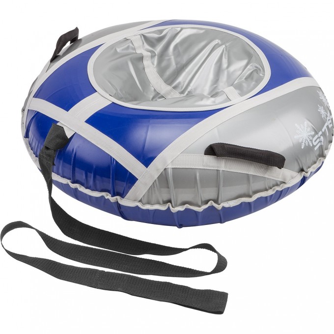 Санки надувные STELS D110см, сине-серые 710123