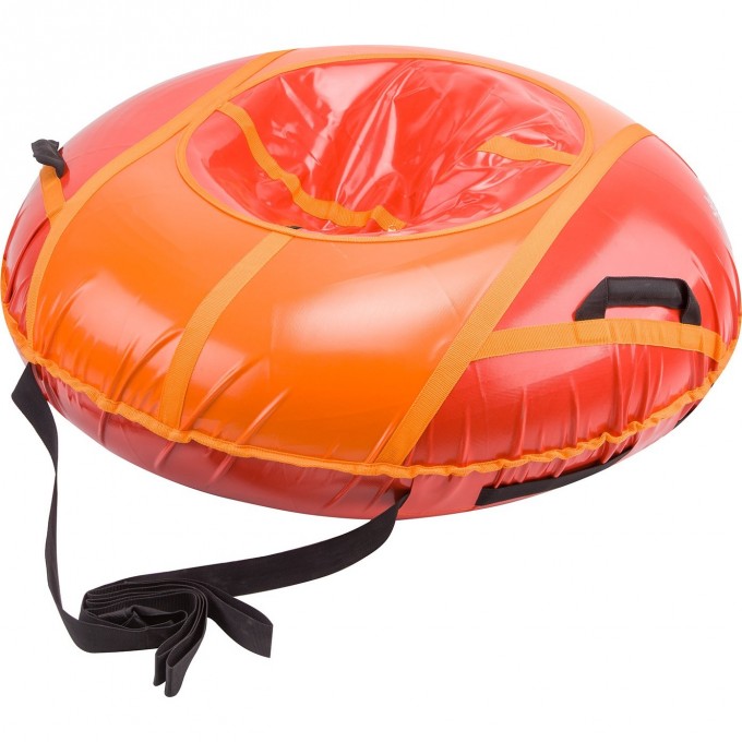 Санки надувные STELS D125 см, красно-оранжевые 710102