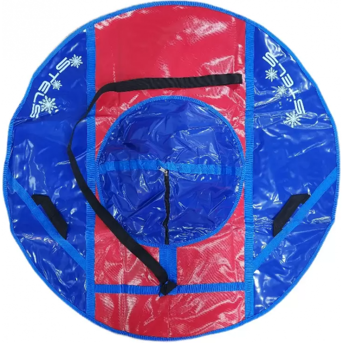 Санки надувные (тюбинг) STELS 125 см, тент без камеры СН040.125, синий/синий+красный 2007000054437