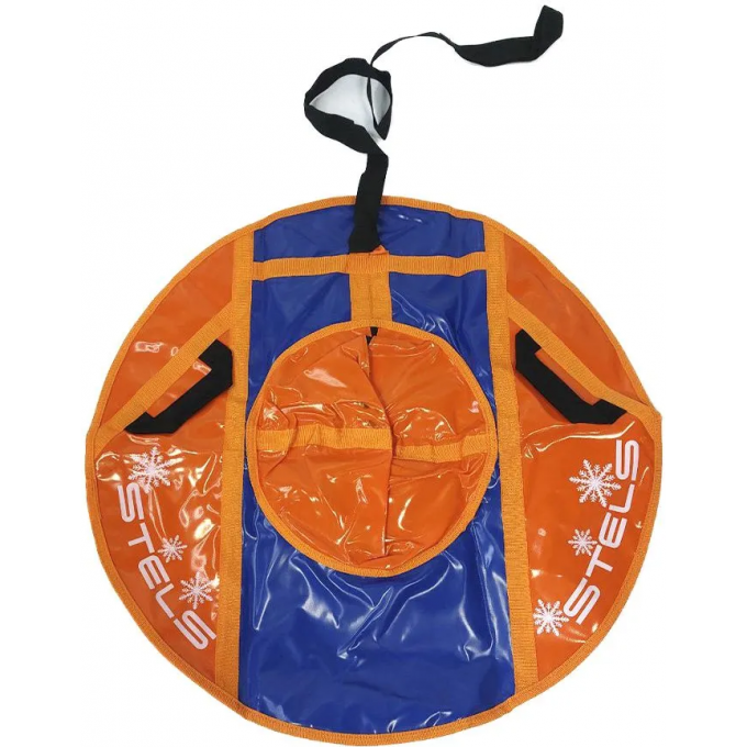 Санки надувные (тюбинг) STELS 80 см тент без камеры СН040, синий/оранжевый-синий 2007000073148