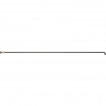 Спица с латунным ниппелем 236 мм, стальная чёрная