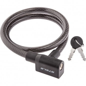 Трос-замок STELS 84104, 12х800 мм, чёрный
