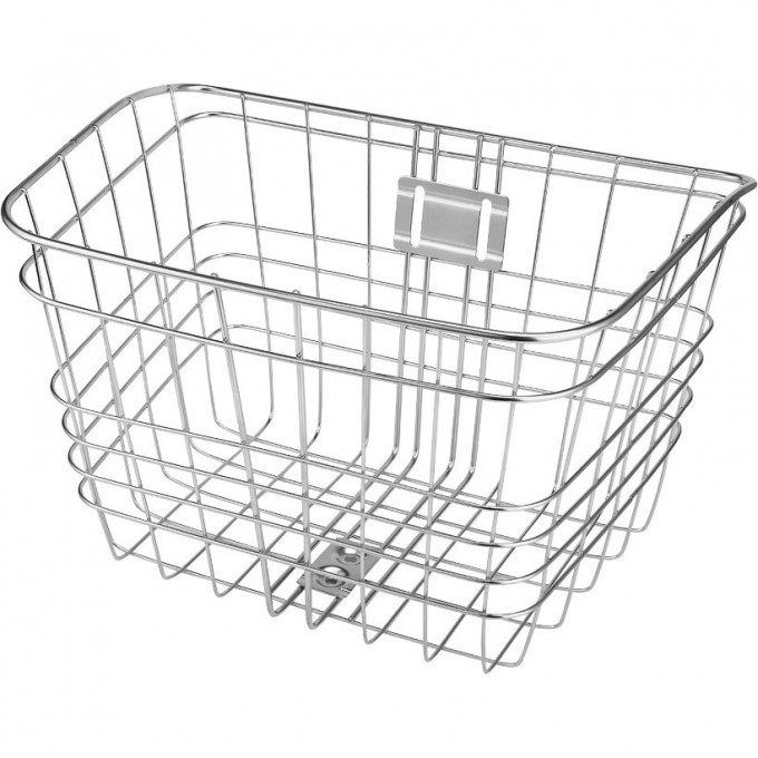 Велокорзина STELS ST-621 нержавеющая сталь, хромированная 270032