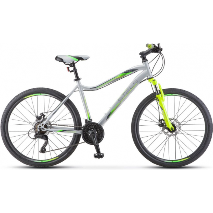 Велосипед STELS Miss-5000 MD V020 cеребристый/cалатовый (LU096322), рама 18", 2023 KUBC0068362021KU0002211