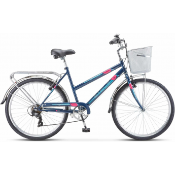 Велосипед STELS Navigator 26" 255 V Z010 морская волна (LU101707), рама 19", 2023