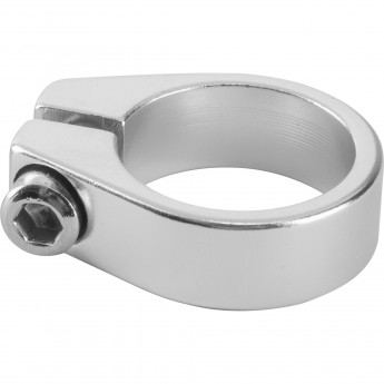 Зажим подсед. трубы серебристый Зажим подсед. трубы серебристый